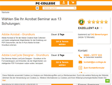 Tablet Screenshot of acrobat-seminare.de